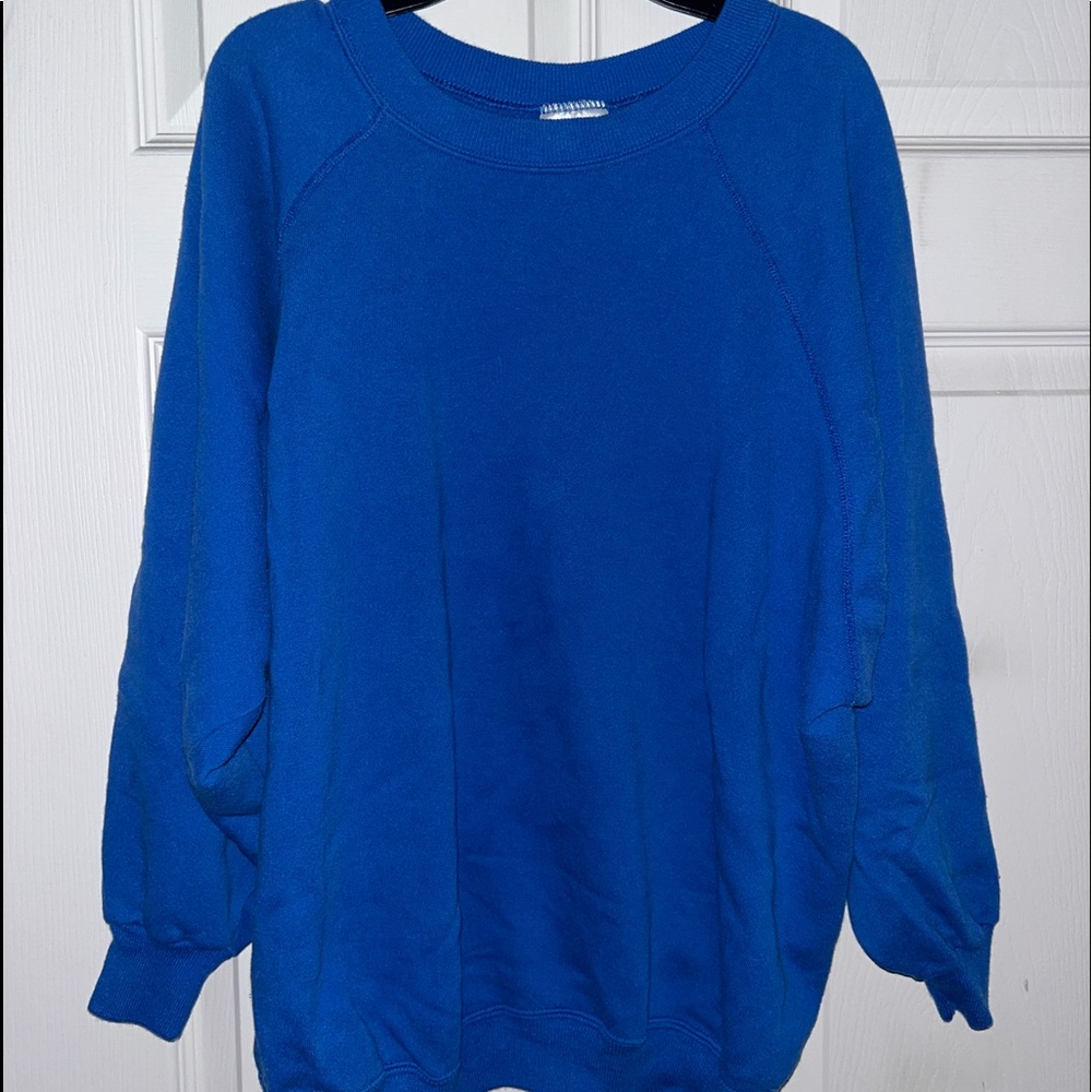 Hanes Royal Blue Crewneck